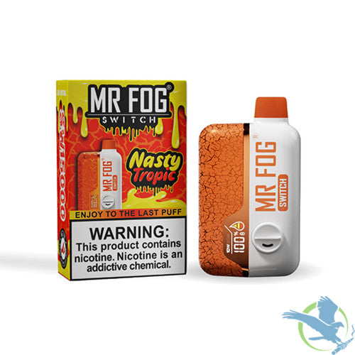 Mr Fog Switch SW15000 17ML 15000 Puffs Disposable Vape With Smart Screen - Display of 5