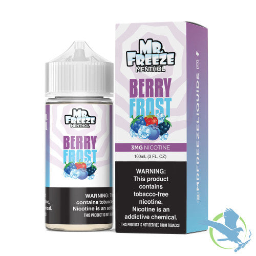 Mr. Freeze Menthol Synthetic Nicotine E-Liquid 100ML