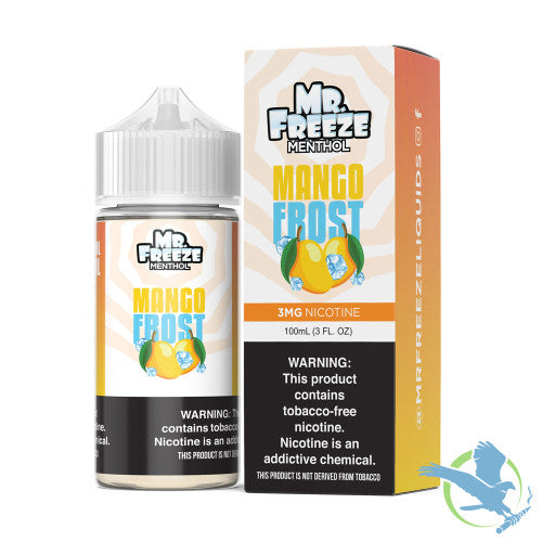 Mr. Freeze Menthol Synthetic Nicotine E-Liquid 100ML