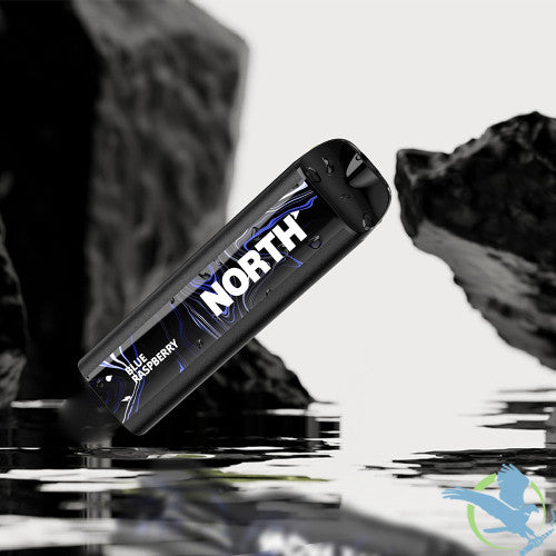 North 10ML 5000 Puffs 550mAh 3% Prefilled Nicotine Salt Rechargeable Disposable Vape Device With Mesh Coil & E-liquid & Battery Indicator - Display of 10