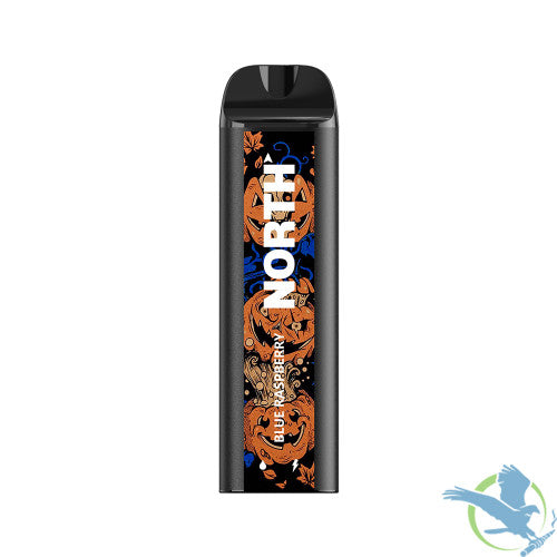 North 10ML SPOOKY EDITION 5000 Puffs 550mAh Prefilled Nicotine Salt Rechargeable Disposable Vape Device With Mesh Coil & E-liquid & Battery Indicator - Display of 10