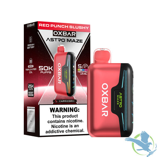OXBAR Astro Maze 50K Puffs 14ML Disposable Device With RGB Light - Display of 5