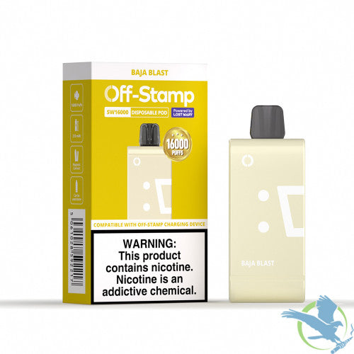 Off-Stamp SW16000 Powered By LOST MARY 17ML 16K Puffs Disposable Pod Device - Display of 5