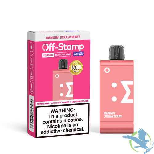 Off-Stamp SW16000 Powered By LOST MARY 17ML 16K Puffs Disposable Pod Device - Display of 5