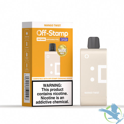 Off-Stamp SW16000 Powered By LOST MARY 17ML 16K Puffs Disposable Pod Device - Display of 5