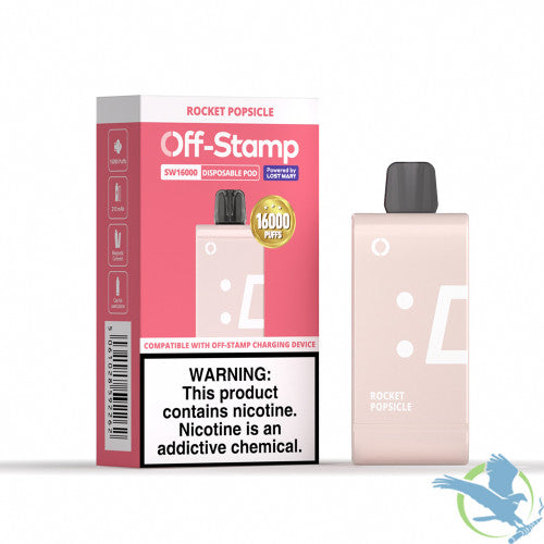 Off-Stamp SW16000 Powered By LOST MARY 17ML 16K Puffs Disposable Pod Device - Display of 5