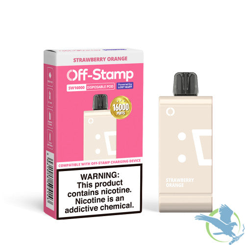 Off-Stamp SW16000 Powered By LOST MARY 17ML 16K Puffs Disposable Pod Device - Display of 5