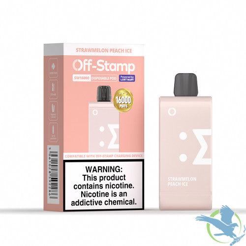 Off-Stamp SW16000 Powered By LOST MARY 17ML 16K Puffs Disposable Pod Device - Display of 5