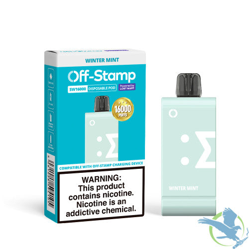 Off-Stamp SW16000 Powered By LOST MARY 17ML 16K Puffs Disposable Pod Device - Display of 5