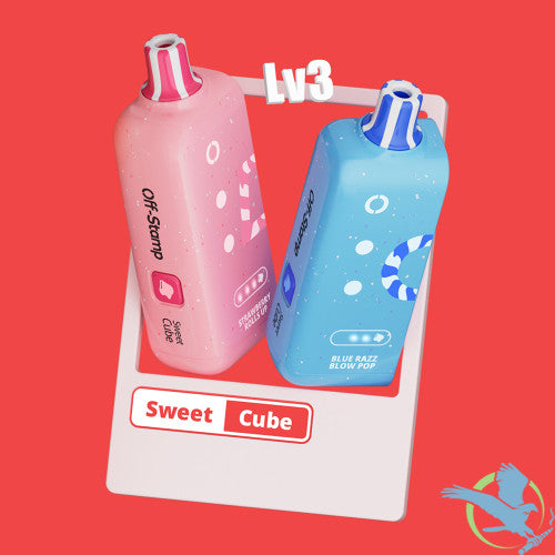 Off-Stamp Sweet Cube 25K Puffs 18ML Disposable Pod Powered By LOST MARY - Display of 5
