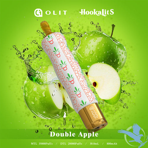 Olit HookaLit S 35K Puffs 30ML Disposable Device With Vaping Status Screen - Display of 10