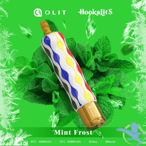 Olit HookaLit S 35K Puffs 30ML Disposable Device With Vaping Status Screen - Display of 10