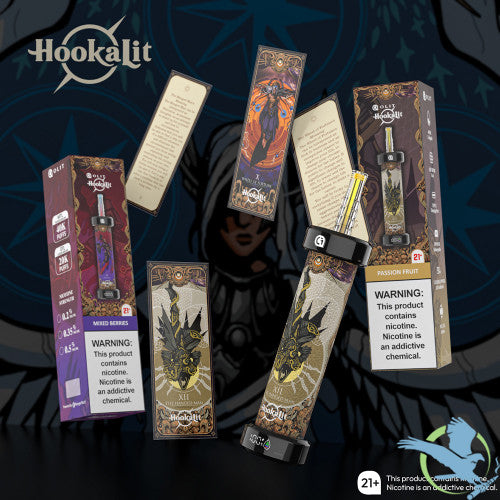 Olit HookaLit 40K Puffs 40ML Disposable Device With Dual Mode Airflow & Smart Screen - Display of 5