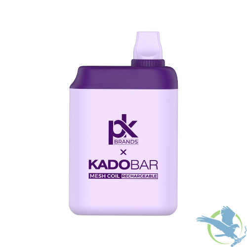 PK Brands x Kadobar PK5000 14ML 5000 Puffs 650mAh Prefilled Nicotine Salt Rechargeable Disposable Device With Mesh Coil - Display of 5