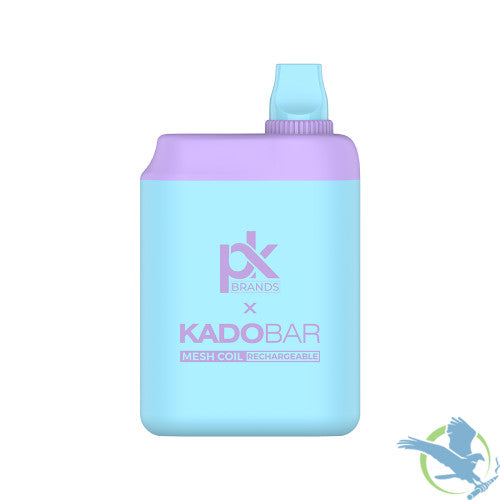 PK Brands x Kadobar PK5000 14ML 5000 Puffs 650mAh Prefilled Nicotine Salt Rechargeable Disposable Device With Mesh Coil - Display of 5
