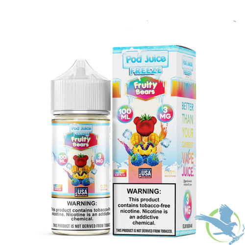POD Juice Freeze Synthetic Nicotine E-Liquid 100ML