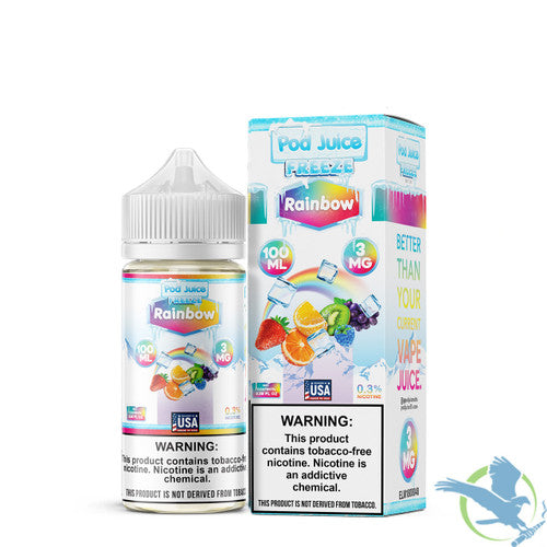 POD Juice Freeze Synthetic Nicotine E-Liquid 100ML