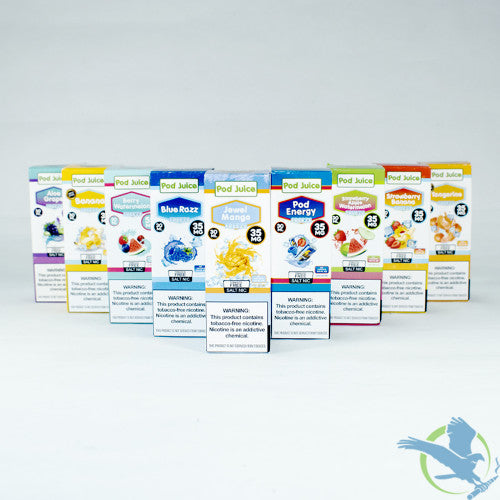 POD Juice ICED Synthetic Nicotine Salt E-Liquid 30ML