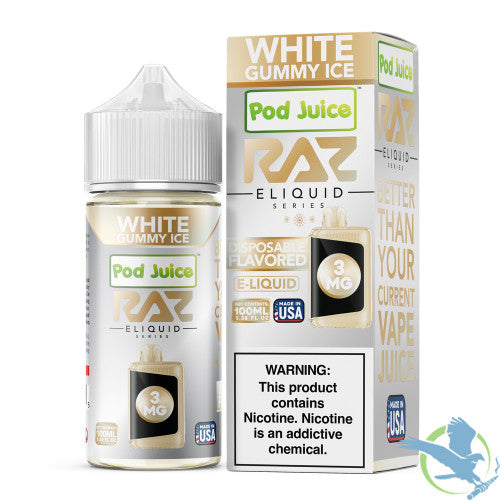 POD Juice x RAZ Series Nicotine E-Liquid 100ML
