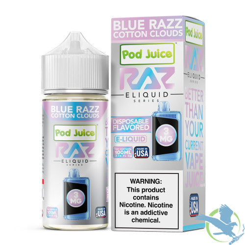 POD Juice x RAZ Series Nicotine E-Liquid 100ML