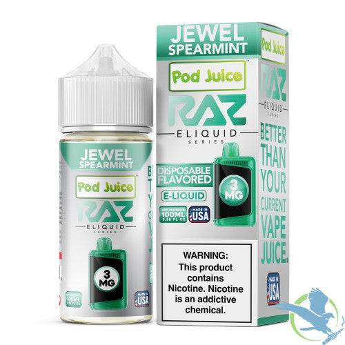 POD Juice x RAZ Series Nicotine E-Liquid 100ML