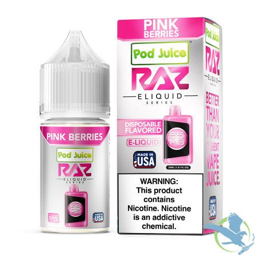 POD Juice x RAZ Series Nicotine Salt E-Liquid 30ML