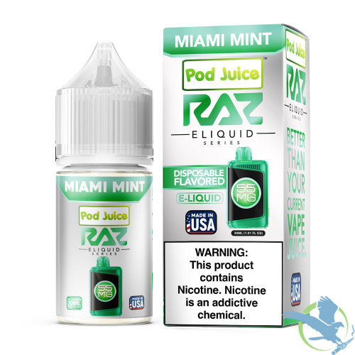 POD Juice x RAZ Series Nicotine Salt E-Liquid 30ML