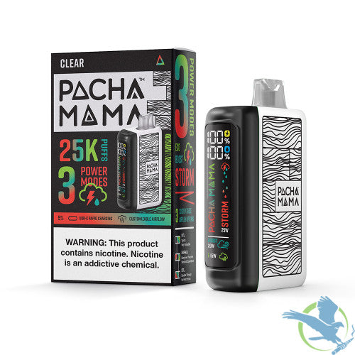 Pachamama 25K Puffs 20ML Disposable Vape Device With 3 Power Modes - Display of 5