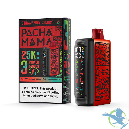 Pachamama 25K Puffs 20ML Disposable Vape Device With 3 Power Modes - Display of 5