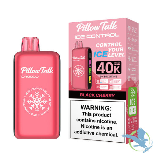 Pillow Talk Ice Control IC40000 Puffs 20ML Disposable Device With Touch To Adjust Ice Level & LED Screen - Display of 5