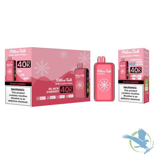 Pillow Talk Ice Control IC40000 Puffs 20ML Disposable Device With Touch To Adjust Ice Level & LED Screen - Display of 5