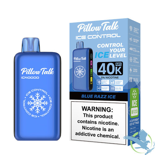 Pillow Talk Ice Control IC40000 Puffs 20ML Disposable Device With Touch To Adjust Ice Level & LED Screen - Display of 5