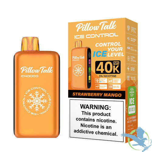 Pillow Talk Ice Control IC40000 Puffs 20ML Disposable Device With Touch To Adjust Ice Level & LED Screen - Display of 5