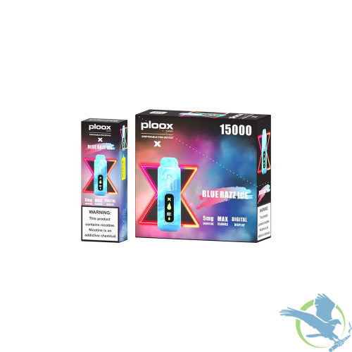 Ploox X By Luxpodz 15K Puffs 16ML Disposable Pod Device With Digital Screen - Display of 5