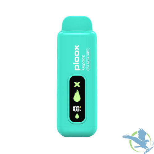 Ploox X By Luxpodz 15K Puffs 16ML Zero Nicotine Disposable Pod Device With Digital Screen - Display of 5