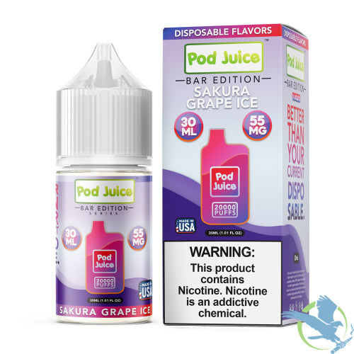 Pod Juice Bar Edition Nicotine Salt E-Liquid 30ML