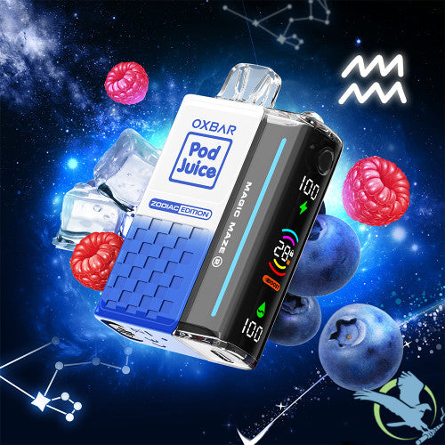 Pod Juice x OXBAR Magic Maze 2.0 Zodiac Edition 30K Puffs 13ML Disposable Vape Device With Mega Screen - Display of 5