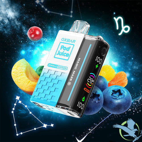 Pod Juice x OXBAR Magic Maze 2.0 Zodiac Edition 30K Puffs 13ML Disposable Vape Device With Mega Screen - Display of 5