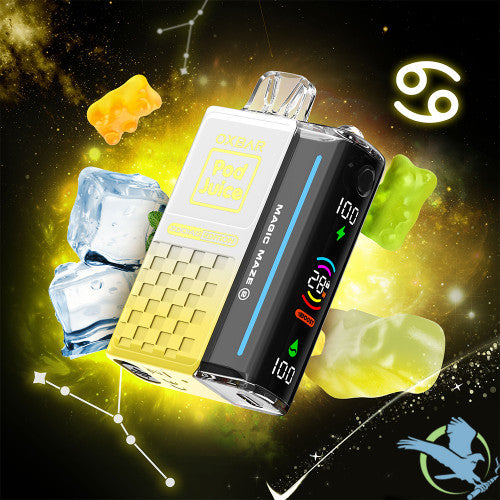 Pod Juice x OXBAR Magic Maze 2.0 Zodiac Edition 30K Puffs 13ML Disposable Vape Device With Mega Screen - Display of 5