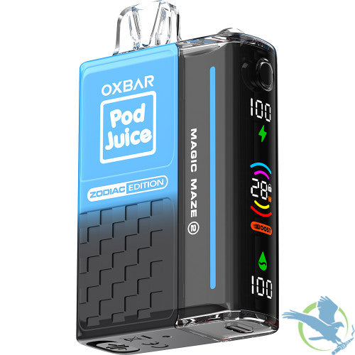 Pod Juice x OXBAR Magic Maze 2.0 Zodiac Edition 30K Puffs 13ML Disposable Vape Device With Mega Screen - Display of 5