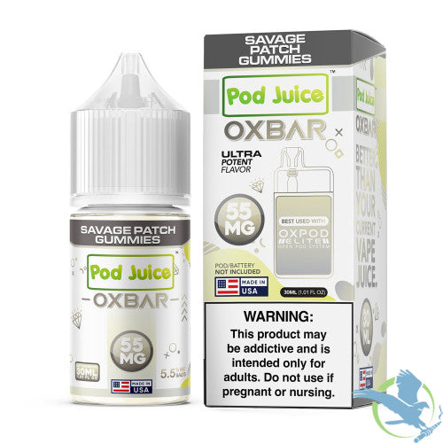 Pod Juice x OXBAR Nicotine Salt E-Liquid 30ML