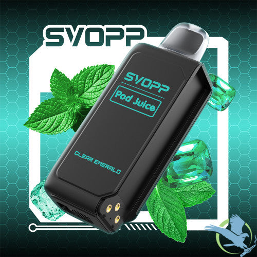 Pod Juice x SVOPP 30K Puffs 13ML Pre-Filled Pod With Rail Dismantling - Display of 5