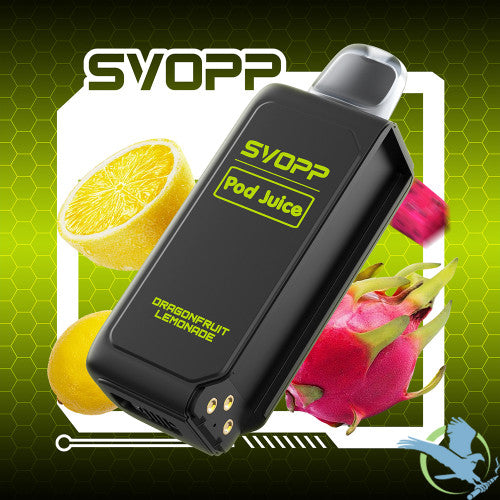 Pod Juice x SVOPP 30K Puffs 13ML Pre-Filled Pod With Rail Dismantling - Display of 5