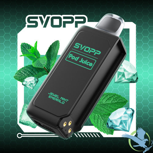 Pod Juice x SVOPP 30K Puffs 13ML Pre-Filled Pod With Rail Dismantling - Display of 5