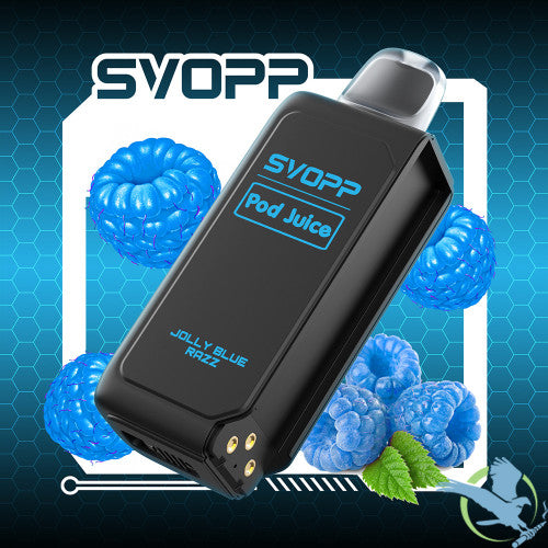 Pod Juice x SVOPP 30K Puffs 13ML Pre-Filled Pod With Rail Dismantling - Display of 5
