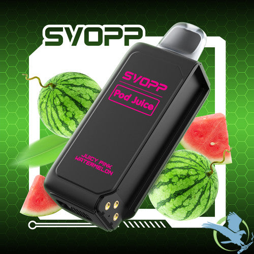 Pod Juice x SVOPP 30K Puffs 13ML Pre-Filled Pod With Rail Dismantling - Display of 5