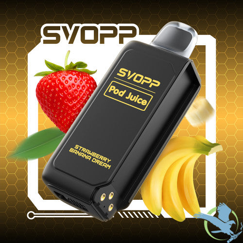 Pod Juice x SVOPP 30K Puffs 13ML Pre-Filled Pod With Rail Dismantling - Display of 5