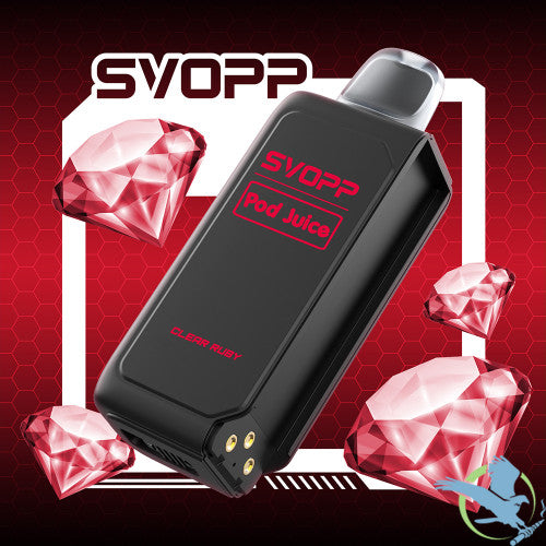 Pod Juice x SVOPP 30K Puffs 13ML Pre-Filled Pod With Rail Dismantling - Display of 5