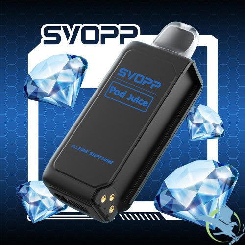 Pod Juice x SVOPP 30K Puffs 13ML Pre-Filled Pod With Rail Dismantling - Display of 5