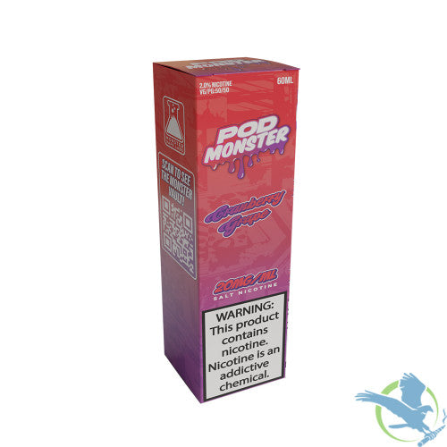 Pod Monster Synthetic Nicotine Salt E-Liquid 60ML